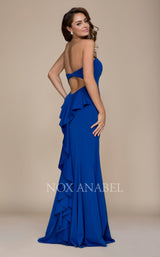 4 of 4 Nox Anabel E002 Dress Royal-Blue