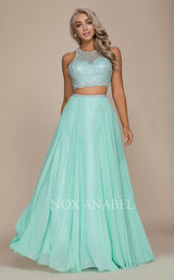 1 of 4 Nox Anabel G095 Dress Mint-Green