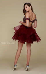 6 of 6 Nox Anabel T668 Dress Wine