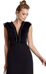 3 of 4 Odrella 5854 Dress Black