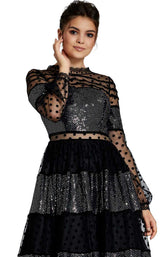 3 of 4 Odrella 5912 Dress Black