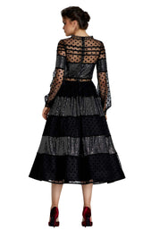 2 of 4 Odrella 5912 Dress Black