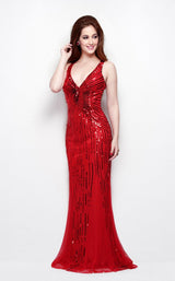 7 of 8 Primavera Couture 9874 Red