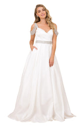 1 of 8 Nox Anabel R224 Dress White