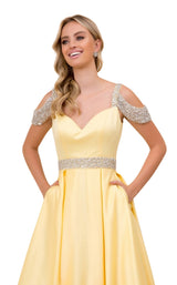 6 of 8 Nox Anabel R224 Dress Yellow