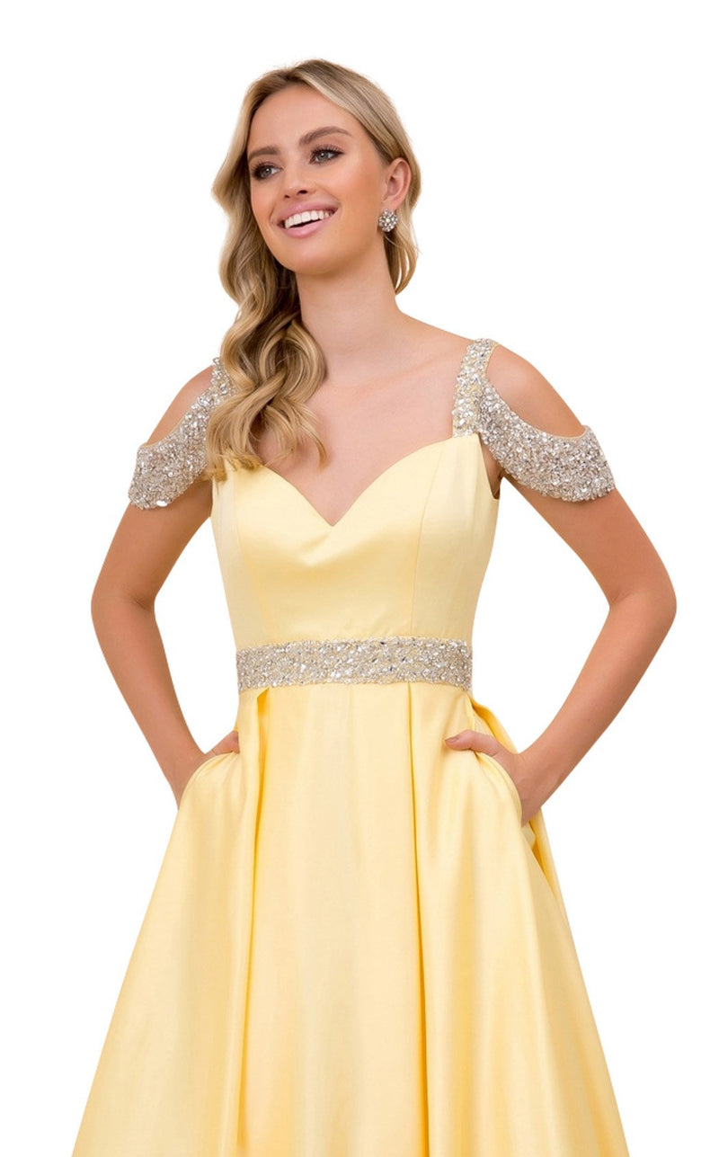 Nox Anabel R224 Dress Yellow