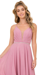 11 of 17 Nox Anabel R416 Dress Dusty-Rose