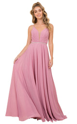 3 of 17 Nox Anabel R416 Dress Dusty-Rose