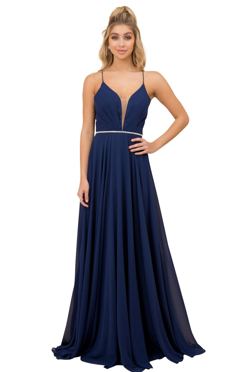 Nox Anabel R416 Dress Navy-Blue