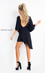 7 of 12 Rachel Allan L1185 Dress Black