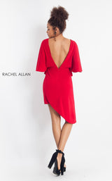 8 of 12 Rachel Allan L1185 Dress Red