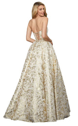 2 of 4 Sherri Hill 53253 Gold