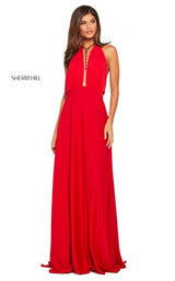 1 of 8 Sherri Hill 53577 Red