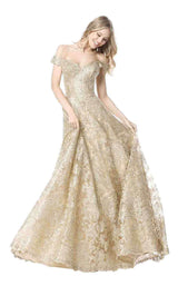 11 of 36 Sherri Hill 51573 Gold