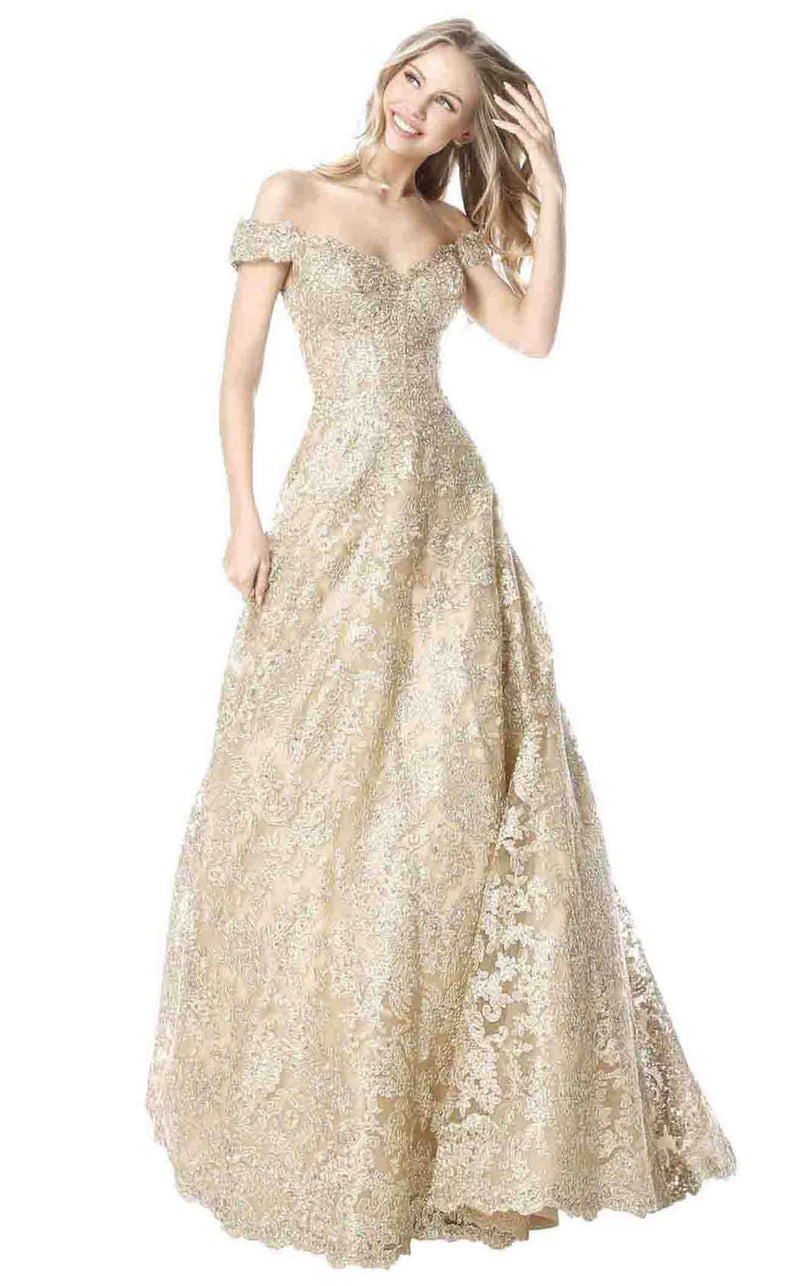 Sherri Hill 51573 Gold