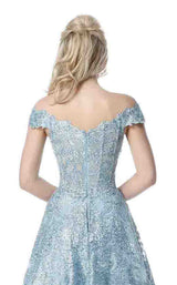 36 of 36 Sherri Hill 51573 Light Blue