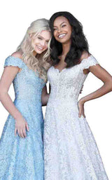 31 of 36 Sherri Hill 51573 Light Blue