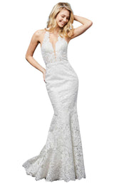 2 of 11 Sherri Hill 51616 Ivory