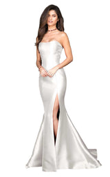 1 of 24 Sherri Hill 51671 Ivory