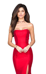 21 of 24 Sherri Hill 51671 Red