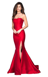 2 of 24 Sherri Hill 51671 Red