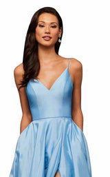 12 of 18 Sherri Hill 52245 Light Blue