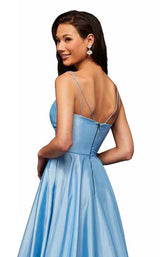 17 of 18 Sherri Hill 52245 Light Blue