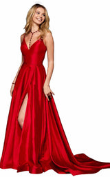 1 of 18 Sherri Hill 52245 Red