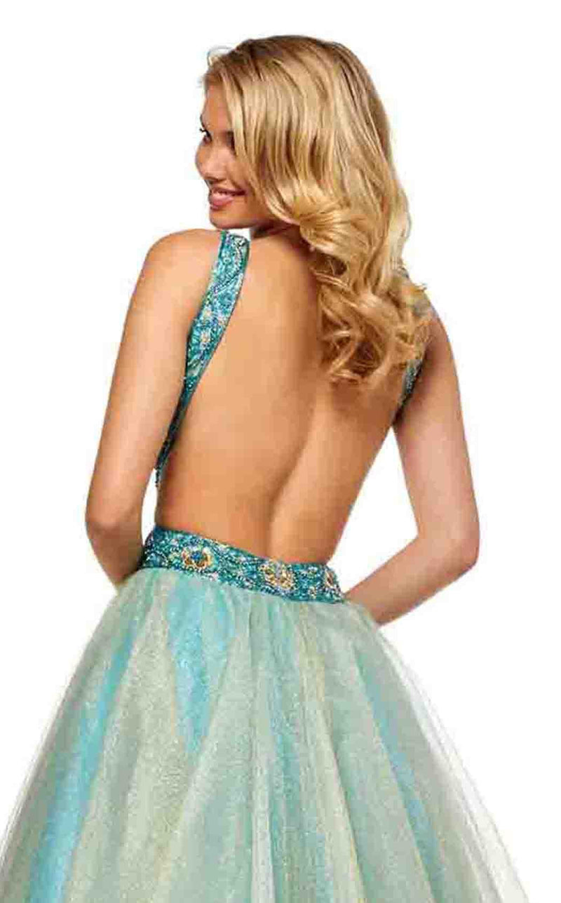 Sherri Hill 52403 Light-Blue-Gold