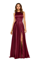 7 of 24 Sherri Hill 52407 Wine