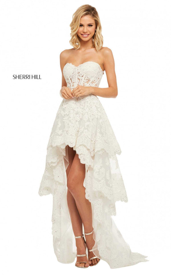 Sherri Hill 52513 Ivory