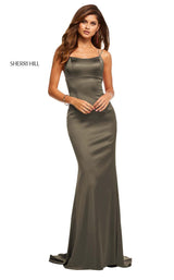 4 of 26 Sherri Hill 52613 Mocha