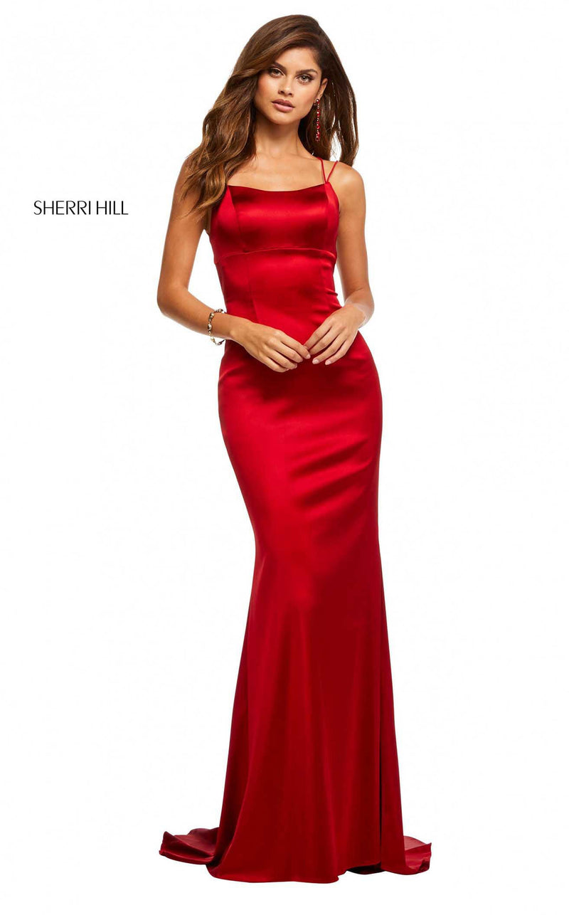 Sherri Hill 52613 Raspberry