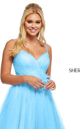 7 of 8 Sherri Hill 52703 Light Blue