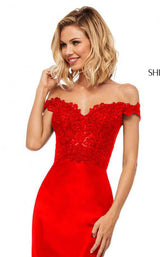 10 of 18 Sherri Hill 52874 Red