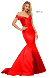 2 of 10 Sherri Hill 52895 Red