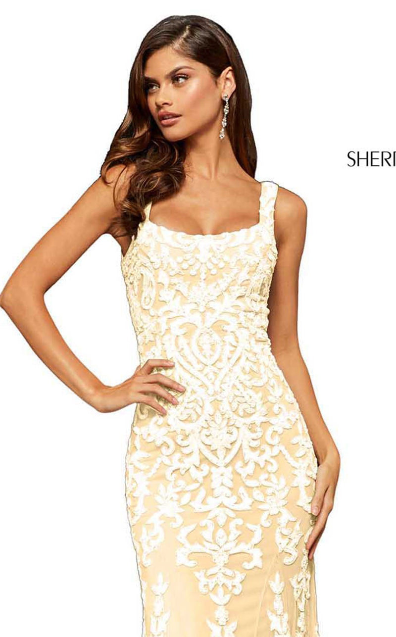 Sherri Hill 52925 Light Gold