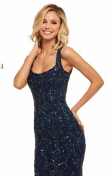 22 of 26 Sherri Hill 52925 Navy