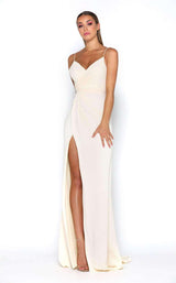 3 of 20 Portia and Scarlett Stephanie Gown Cream