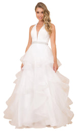 1 of 8 Nox Anabel T256 Dress White