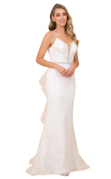 1 of 8 Nox Anabel T314 Dress White