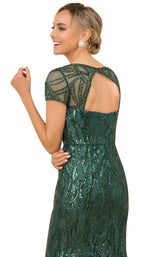 11 of 12 Nox Anabel T419 Dress Green