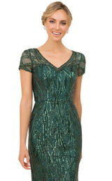 8 of 12 Nox Anabel T419 Dress Green