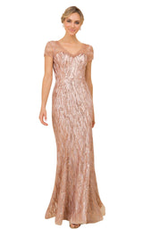 1 of 12 Nox Anabel T419 Dress Rose-Gold