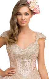 6 of 8 Nox Anabel U803 Dress Rose-Gold