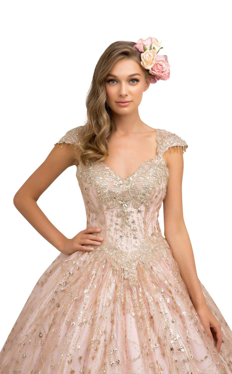 Nox Anabel U803 Dress Rose-Gold