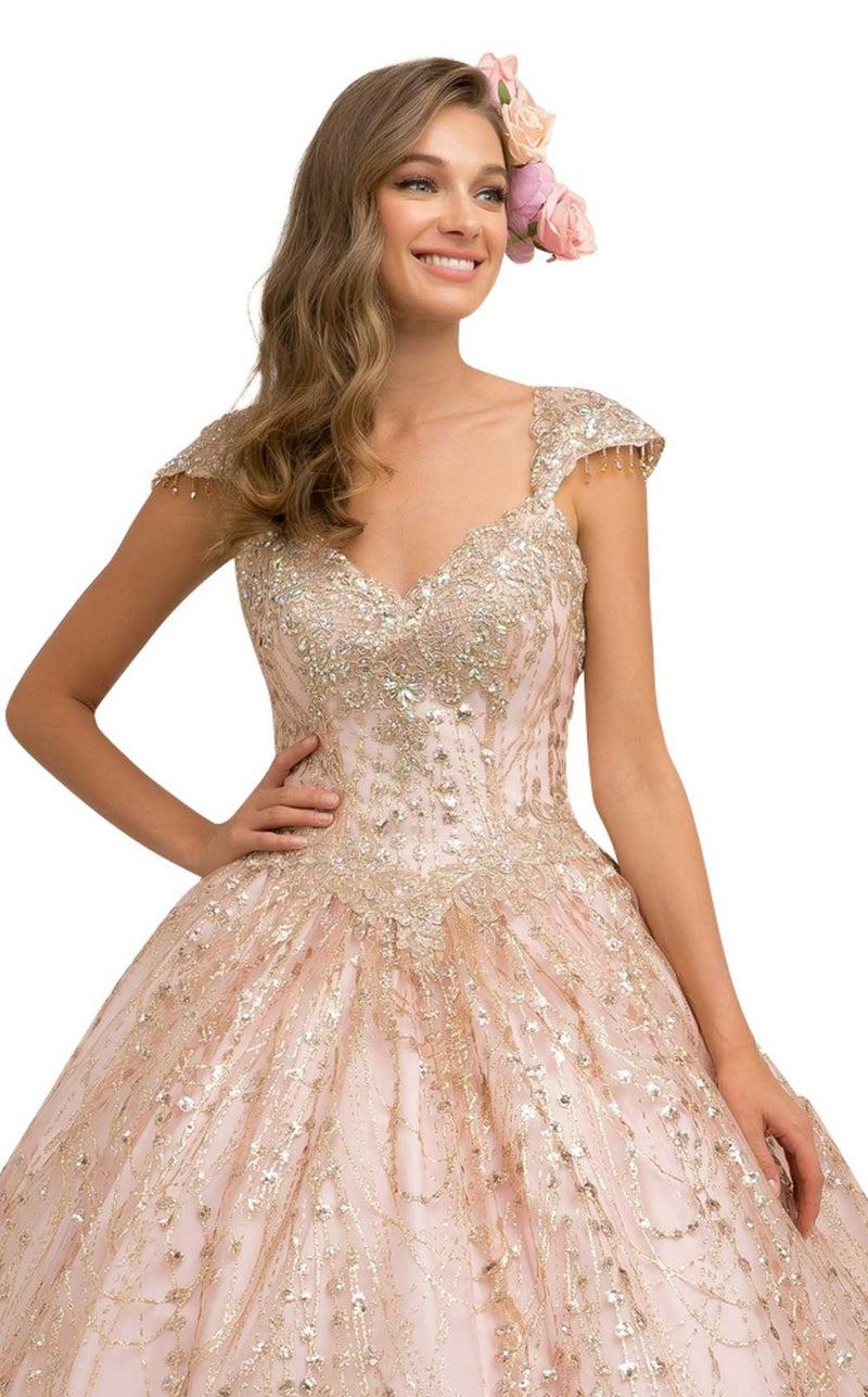 Nox Anabel U803 Dress Rose-Gold