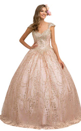 1 of 8 Nox Anabel U803 Dress Rose-Gold