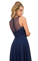 4 of 4 Nox Anabel Y009 Dress Navy-Blue