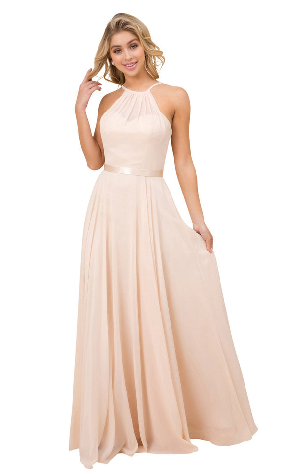 Nox Anabel Y102 Dress Champagne